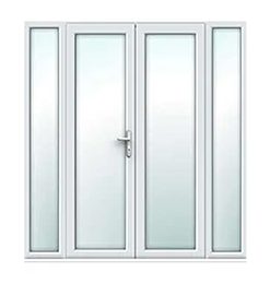 Stock French Door with Twin Sidepanel